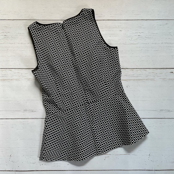 WHBM Patterned Peplum Top - Picture 5 of 5